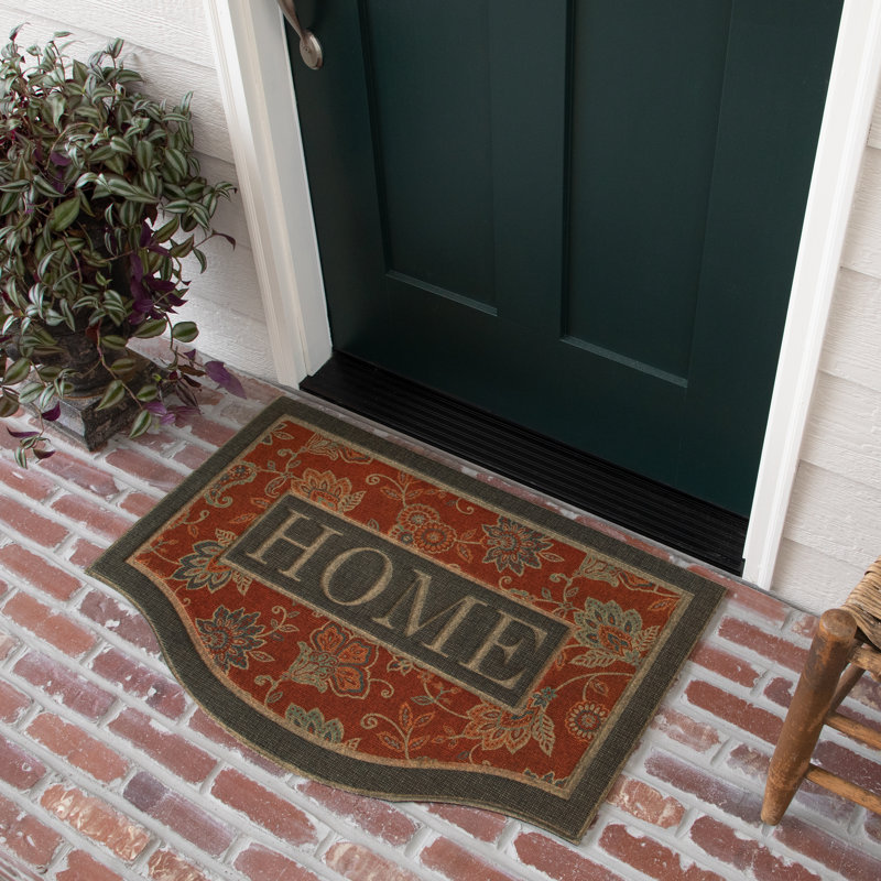 Charlton Home® Catalina NonSlip Floral Outdoor Doormat & Reviews Wayfair